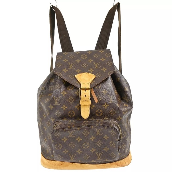 LOUIS VUITTON MONTSOURIS GM BACKPACK PURSE MONOGRAM - Picture 10 of 10